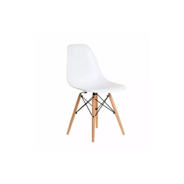 Silla Unican Eames Blanca
